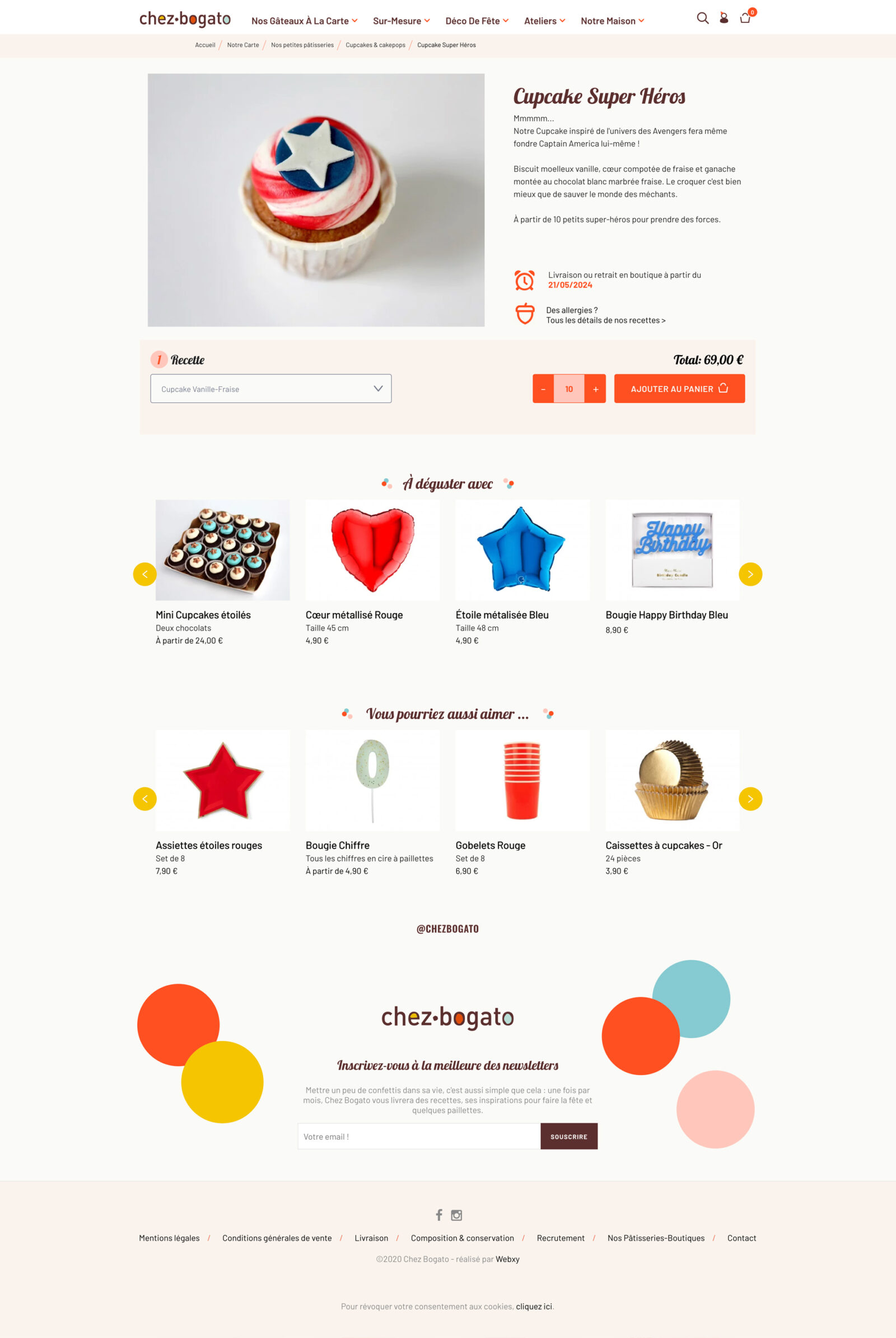 Chez Bogato : un tout nouveau site e-Commerce PrestaShop qui tombe à pic